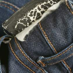 Pre Owned Just Cavalli Blue Denim Skinny Jeans S Waist 27"