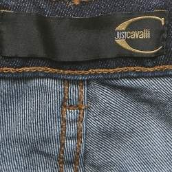 Pre Owned Just Cavalli Blue Denim Skinny Jeans S Waist 27"