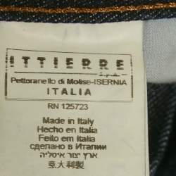 Pre Owned Just Cavalli Dark Blue Denim Straight Fit Jeans M Waist 30"