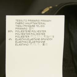 Pre Owned Just Cavalli Black Satin Grommet Detail Maxi Skirt M