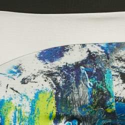 Pre Owned Just Cavalli Multicolor Printed Jersey Leggings M