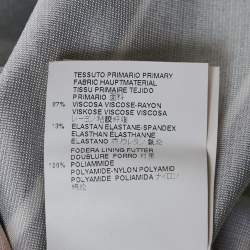 Pre Owned Just Cavalli Orange Printed Jersey Mini Dress M