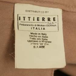 Pre Owned Just Cavalli Pink Cotton Skinny Trousers M