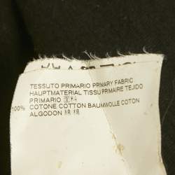 مملوكة مسبقًا Just Cavalli Printed Embellished Cotton T-Shirt S 