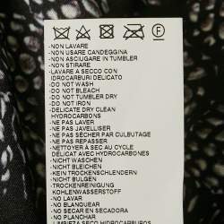 Pre Owned جاكيت جاست كافالي دانتيل جلد أسود مقاس صغير