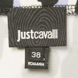 Pre Owned Just Cavalli Multicolor Printed jeresy Mini Dress S