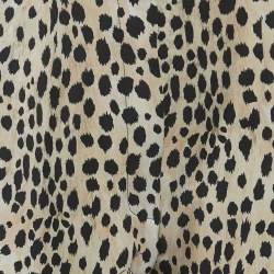 مملوكة مسبقًا Just Cavalli Black Leopard Jersey Trousers M