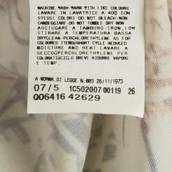 Pre Owned فستان جاست كافالي بدون أكمام نقش زهور متعدد الألوان جيرسي مقاس متوسط