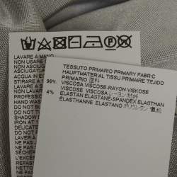 Pre Owned Just Cavalli Black Floral Print Jersey Bodycon Dress M