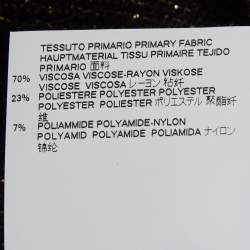 Pre Owned Just Cavalli Black Lurex Knit Sleeveless Maxi Dress M