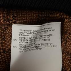 مملوكة مسبقًا Just Cavalli Leopard Pattern Knit Cardigan L