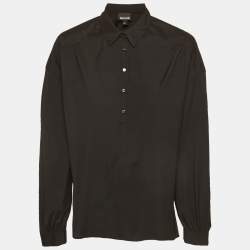 مملوكة مسبقًا تونيك جاست كافالي كريب ستريتش أسود مقاس ميديوم