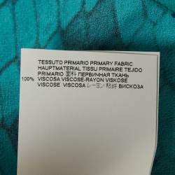 Pre Owned توپ قفطان جاست كافالي بطبعة بايثون كريب بمقاس متوسط