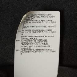 Pre Owned Just Cavalli Metallic Blue Snakeskin Jacquard Blazer M