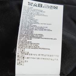 Pre Owned Just Cavalli Red Printed Crepe Blazer M