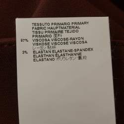 مملوكة مسبقًا Just Cavalli Brown Jersey Flared Trousers M