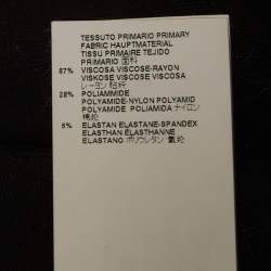 Pre Owned Just Cavalli Black Stretch Knit Pants M