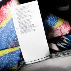 Just Cavalli Multicolor Printed Elasticized Waist Leggings L