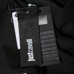 Pre Owned Just Cavalli Multicolor Aztec Print Stretch Knit Scoop Neck Bodycon Dress M