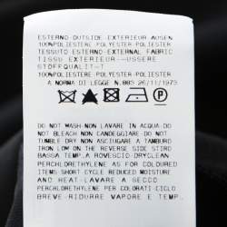 Pre Owned Just Cavalli Black Layered Ruffle Trim Cocktail Dress S