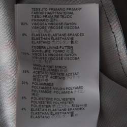 Pre Owned Just Cavalli Multicolor Zebra Print Fold Over Neck Jumpsuit S