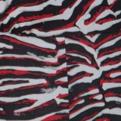 Pre Owned Just Cavalli Multicolor Zebra Print Fold Over Neck Jumpsuit S