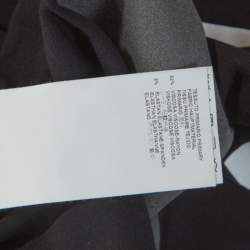 Pre Owned Just Cavalli Black Logo Print Jersey Oversized T-shirt XXS