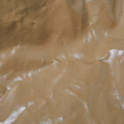 Pre Owned Just Cavalli Beige Crepe Paneled & Pleated Midi Dress M