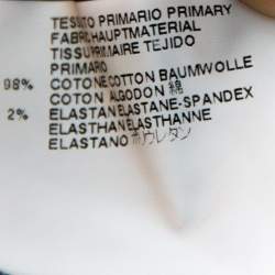 Pre Owned Just Cavalli Grey & Green Medium Wash Denim Jeans M