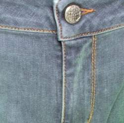 Pre Owned Just Cavalli Grey & Green Medium Wash Denim Jeans M