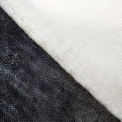 Pre Owned Just Cavalli Bicolor Wool Knit Button Front Cardigan M