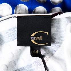 Pre Owned Just Cavalli Multicolor Printed Knit Shift Dress M