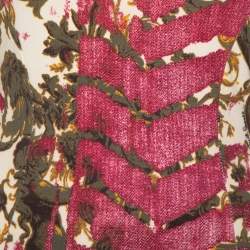 Pre Owned فستان جست كافالي واسع متعدد الألوان مقاس متوسط - ميديوم