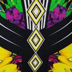 Pre Owned Just Cavalli Multicolor Printed  Knit Sheath Dress M