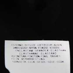 Pre Owned Just Cavalli Black Knit Halter Neck Flared Mini Dress S