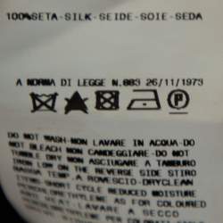 Pre Owned Just Cavalli Black Satin Paneled Maxi Skirt M