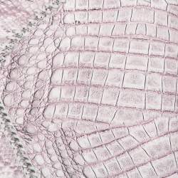 Pre Owned Just Cavalli Pink Cracking Beauty Printed Knit Sleeveless Maxi Dress S