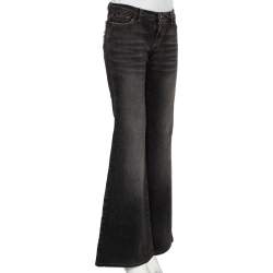 مملوكة مسبقًا بنطلون جينز جست كافالي قصة بوت دينم رصاصي فحمي مقاس متوسط - ميديوم