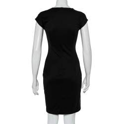 Pre Owned Just Cavalli Multicolor Knit Sheath Dress M