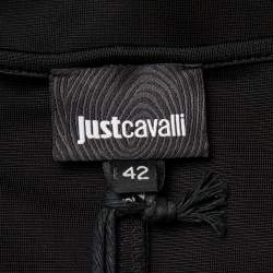 Pre Owned Just Cavalli Multicolor Knit Sheath Dress M