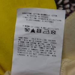 Pre Owned Just Cavalli Multicolor Snake Print Cotton Tank Top S