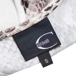 Pre Owned Just Cavalli Multicolor Snake Print Cotton Tank Top S