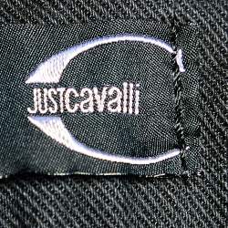 Pre Owned Just Cavalli Black Denim Crystal Embellished Slim Fit Jeans M