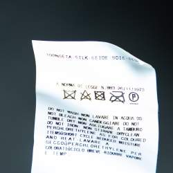 Pre Owned Just Cavalli Multicolor Silk Button Front Shirt M