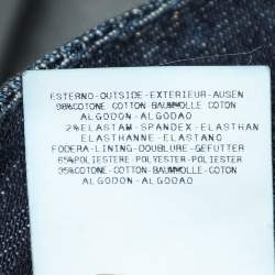 Pre Owned Just Cavalli Vintage Blue Denim Skirt S