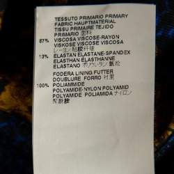 Pre Owned Just Cavalli Multicolored Snake Print Jersey Skirt XS