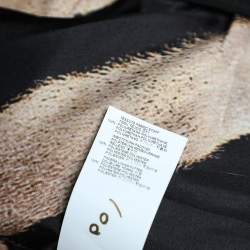 Pre Owned Just Cavalli Black Synthetic Quilted Jacket M