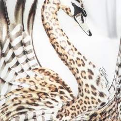 Just Cavalli Multicolor Printed Silk Top XXS