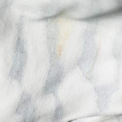 Pre Owned Just Cavalli Brown Animal Printed Cotton Sleeveless Top S