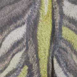 Just Cavalli Multicolor Animal Printed Chiffon Tunic S